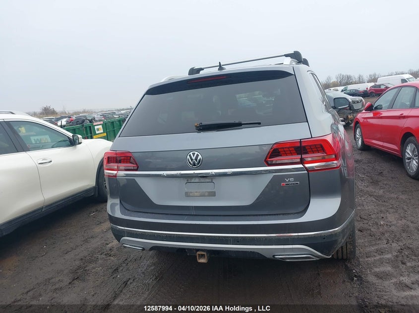 2019 Volkswagen Atlas 3.6 Fsi Execline VIN: 1V2NR2CA5KC554842 Lot: 12587994