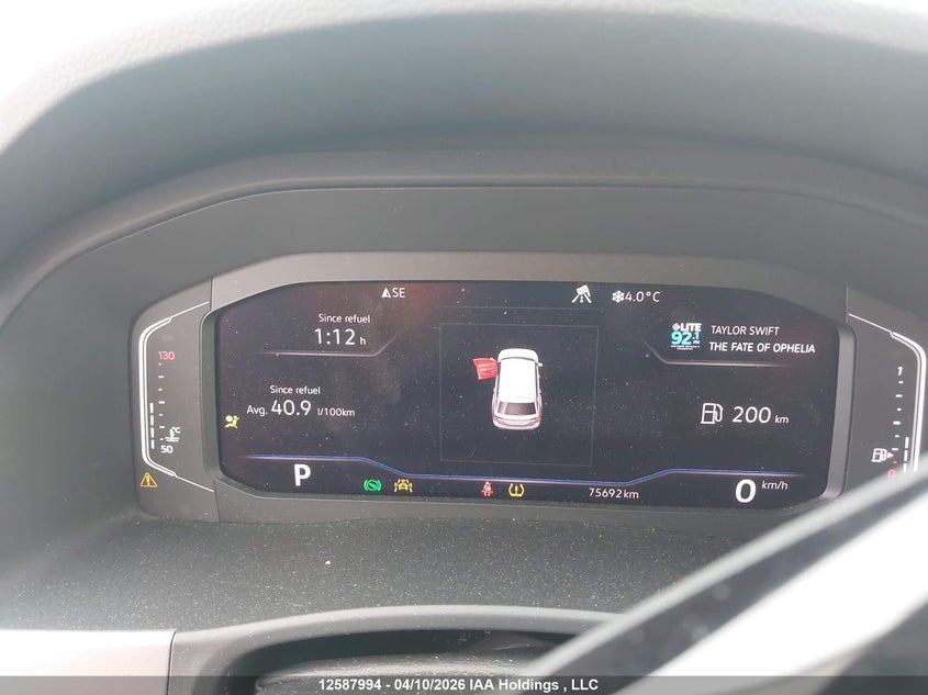 2019 Volkswagen Atlas 3.6 Fsi Execline VIN: 1V2NR2CA5KC554842 Lot: 12587994