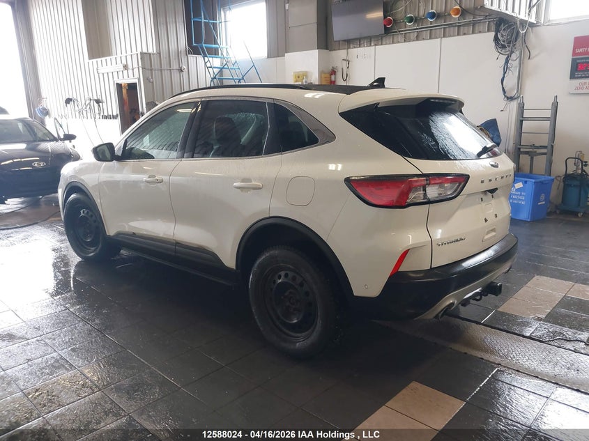 Vin: 1fmcu9j97mua86369, lot: 2984206, ford escape titanium 20213
