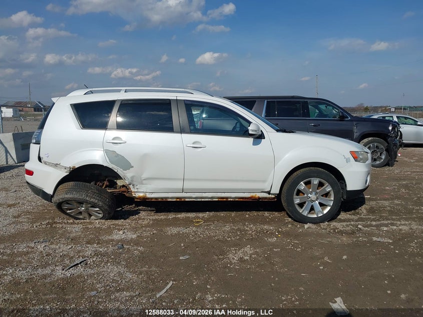 2010 Mitsubishi Outlander Gt VIN: JA4JT5AXXAZ608507 Lot: 12588033