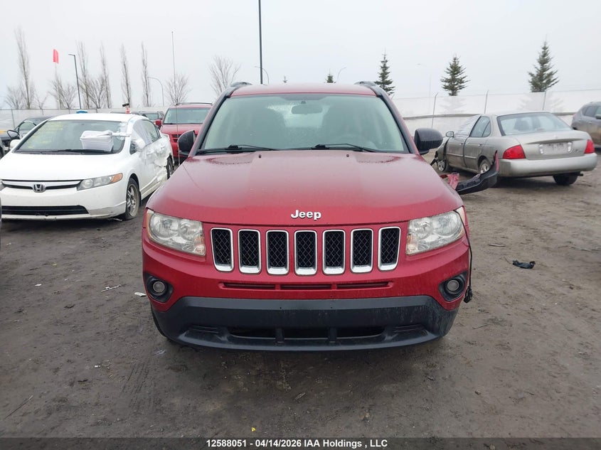 2012 Jeep Compass VIN: 1C4NJDAB1CD642637 Lot: 12588051