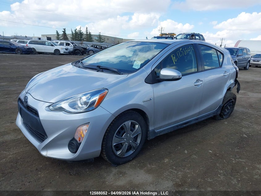 Vin: jtdkdtb31h1595193, lot: 2984236, toyota prius c 20172