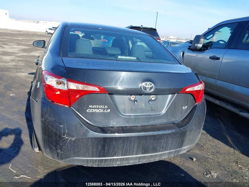 2017 Toyota Corolla Le VIN: 2T1BURHE1HC793182 Lot: 12588083