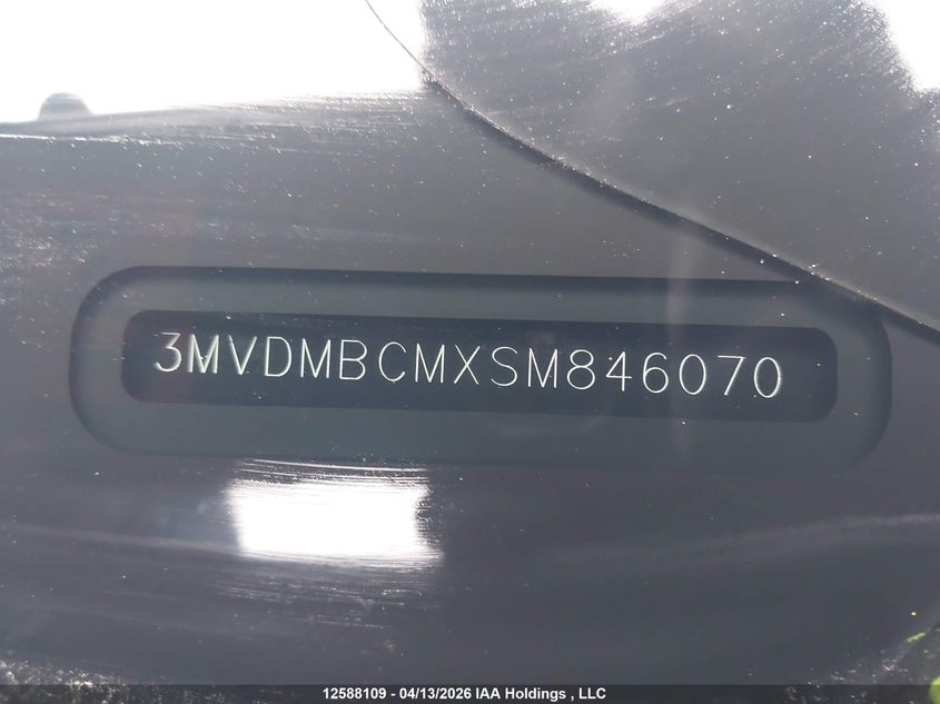 2025 Mazda Cx-30 Gs VIN: 3MVDMBCMXSM846070 Lot: 12588109