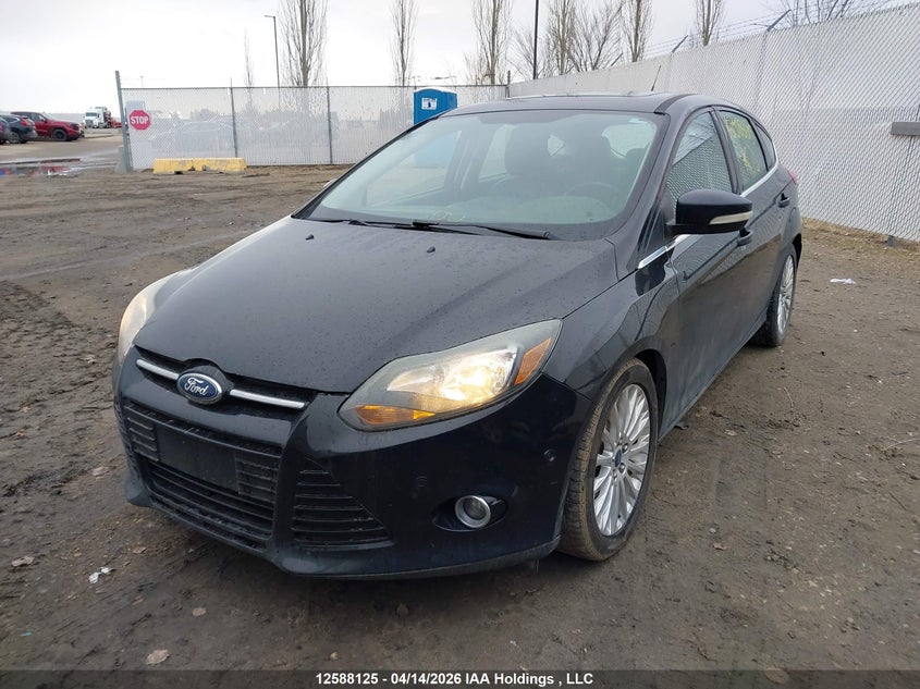 Vin: 1fahp3n27cl438372, lot: 2984332, ford focus titanium 20122