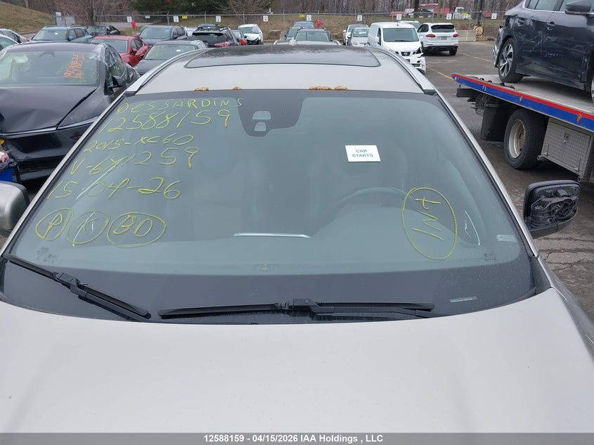 2015 Volvo Xc60 T6/Premier VIN: YV4902RK0F2681259 Lot: 12588159