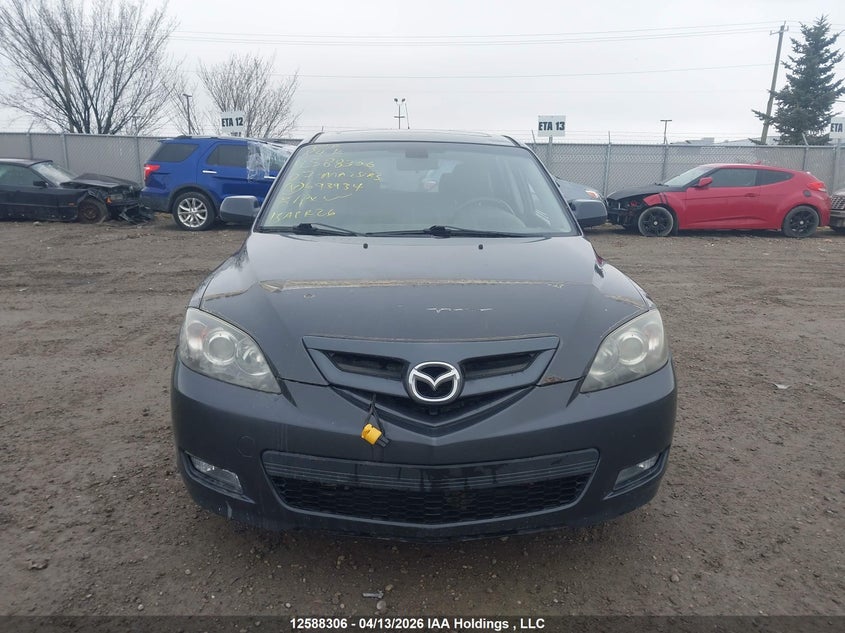 2007 Mazda 3 Hatchback VIN: JM1BK343171693934 Lot: 12588306