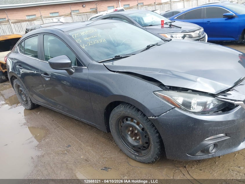 2015 Mazda 3 Touring VIN: 3MZBM1V73FM231888 Lot: 12588321