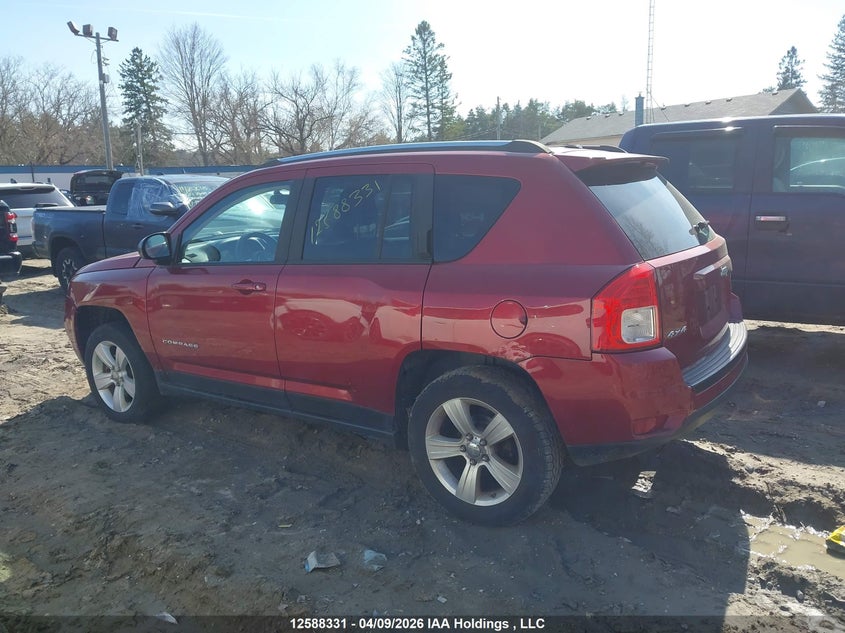 2012 Jeep Compass VIN: 1C4NJDAB8CD657863 Lot: 12588331