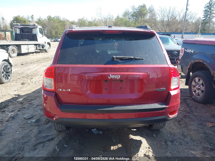 2012 Jeep Compass VIN: 1C4NJDAB8CD657863 Lot: 12588331