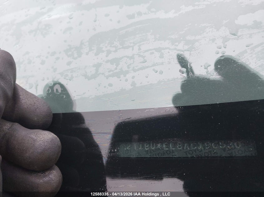 2010 Toyota Corolla S/Le/Xle VIN: 2T1BU4EE8AC196530 Lot: 12588335