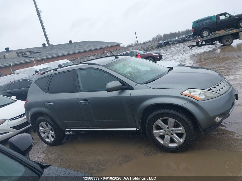 2006 Nissan Murano Sl/Se/S VIN: JN8AZ08W06W539506 Lot: 12588339