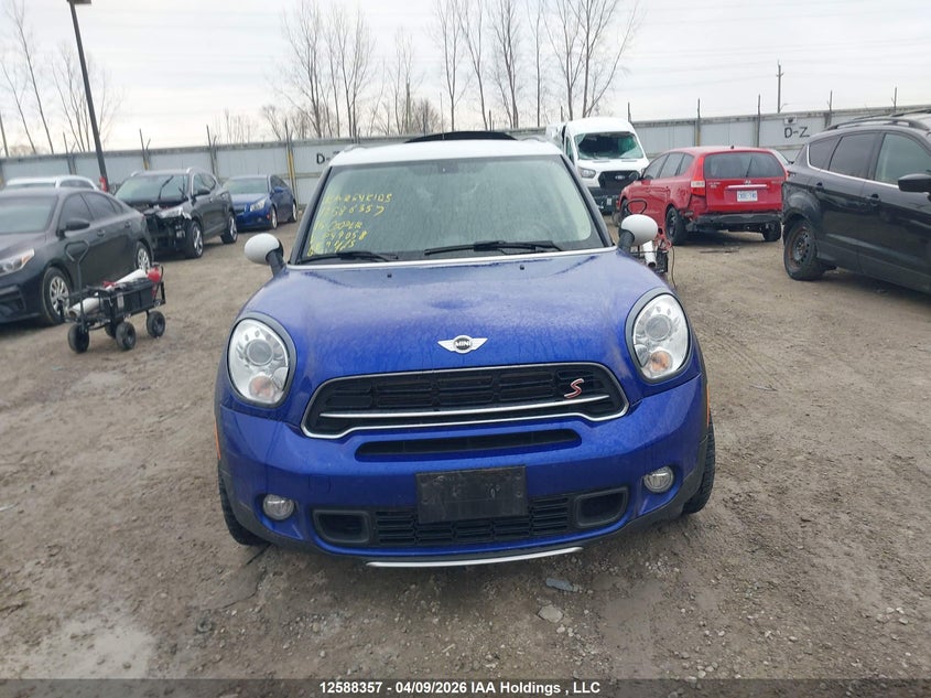 2015 Mini Cooper S Countryman VIN: WMWZC5C57FWP49058 Lot: 12588357