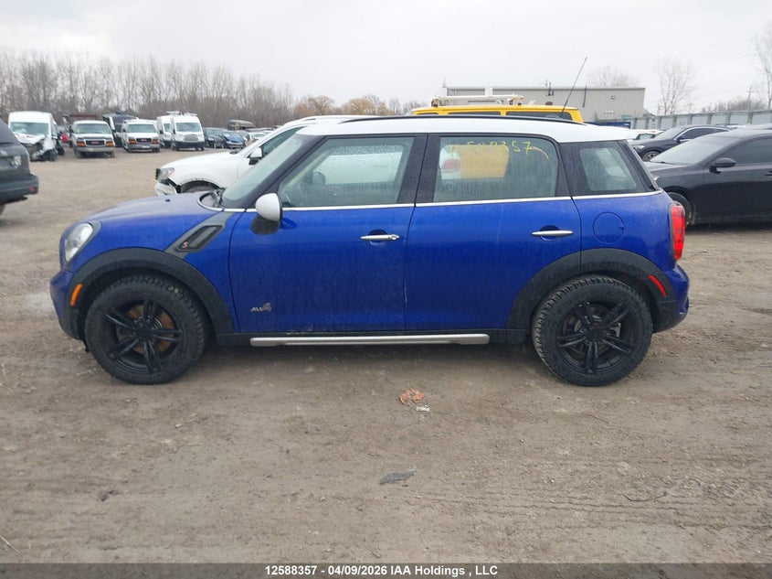 2015 Mini Cooper S Countryman VIN: WMWZC5C57FWP49058 Lot: 12588357