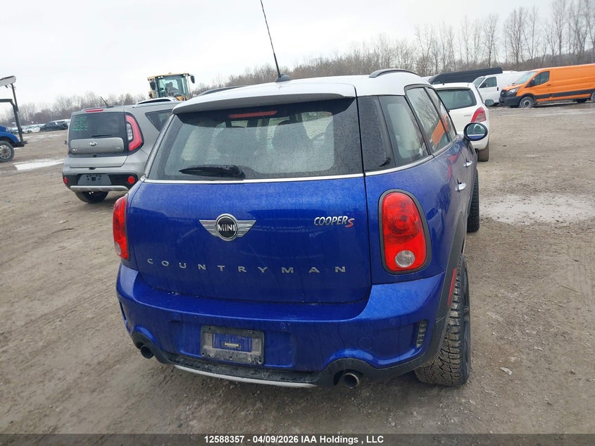 2015 Mini Cooper S Countryman VIN: WMWZC5C57FWP49058 Lot: 12588357