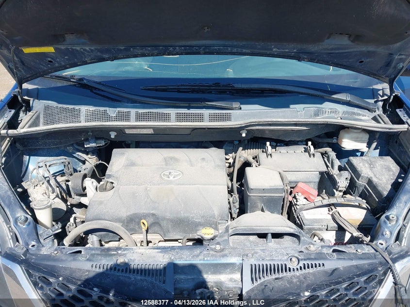 2012 Toyota Sienna Se 8 Passenger VIN: 5TDXK3DC7CS178536 Lot: 12588377