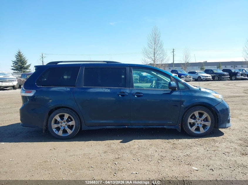 2012 Toyota Sienna Se 8 Passenger VIN: 5TDXK3DC7CS178536 Lot: 12588377