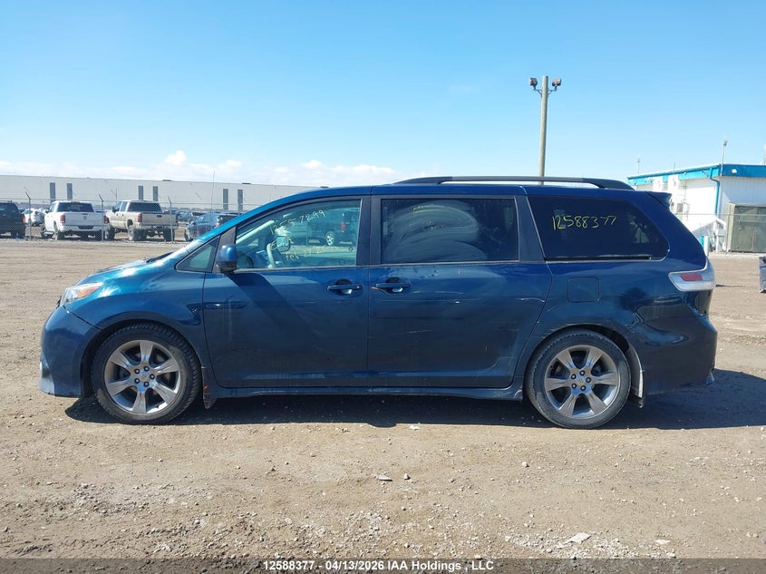 2012 Toyota Sienna Se 8 Passenger VIN: 5TDXK3DC7CS178536 Lot: 12588377