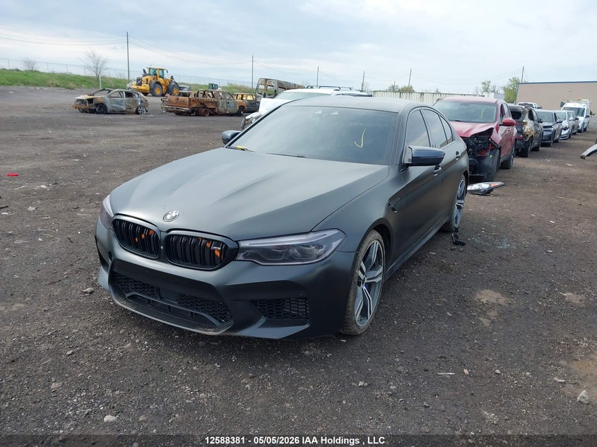 Vin: wbsjf0c57jb282548, lot: 2984603, bmw m5 20182