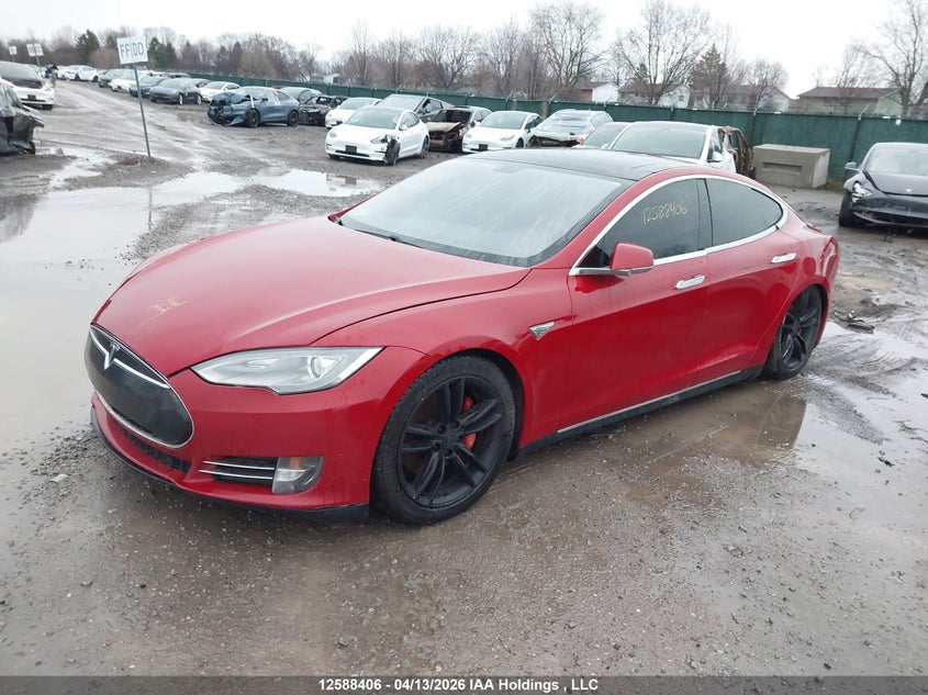 Vin: 5yjsa1h16efp38421, lot: 2984628, tesla model s 20142