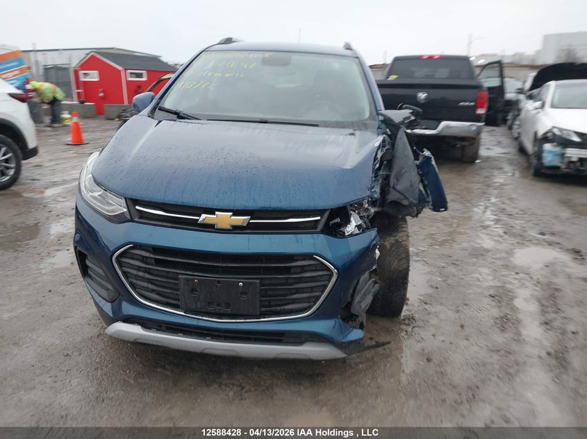 2019 Chevrolet Trax Lt VIN: 3GNCJPSBXKL221846 Lot: 12588428