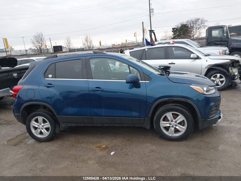 2019 Chevrolet Trax Lt VIN: 3GNCJPSBXKL221846 Lot: 12588428