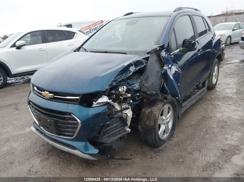 2019 Chevrolet Trax Lt VIN: 3GNCJPSBXKL221846 Lot: 12588428