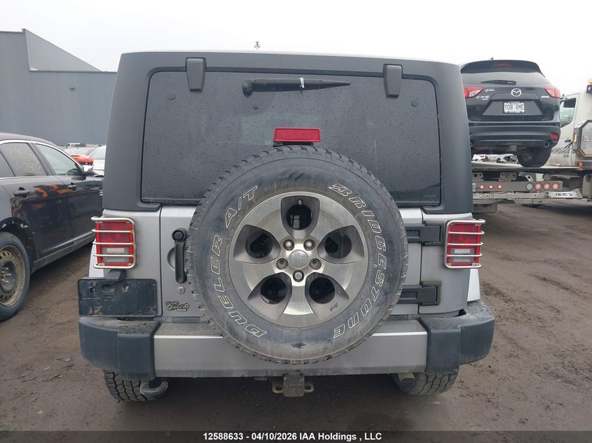 2016 Jeep Wrangler Sahara VIN: 1C4AJWBG1GL117190 Lot: 12588633