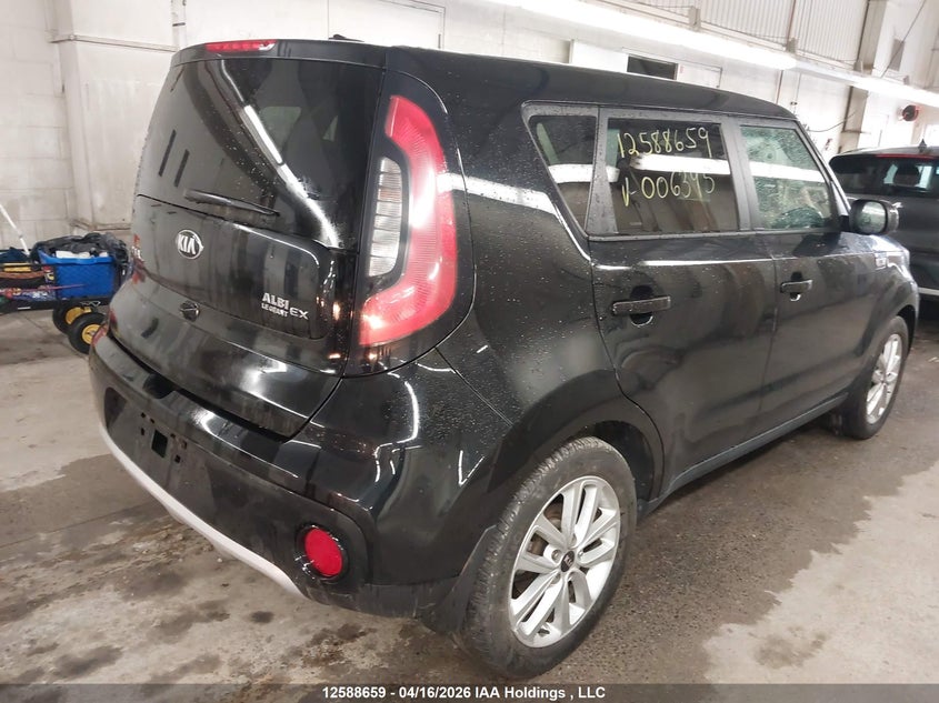 Vin: kndjp3a53k7006395, lot: 2984907, kia soul 20194