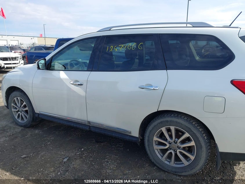 2015 Nissan Pathfinder S/Sv/Sl/Platinum VIN: 5N1AR2MM3FC649197 Lot: 12588666