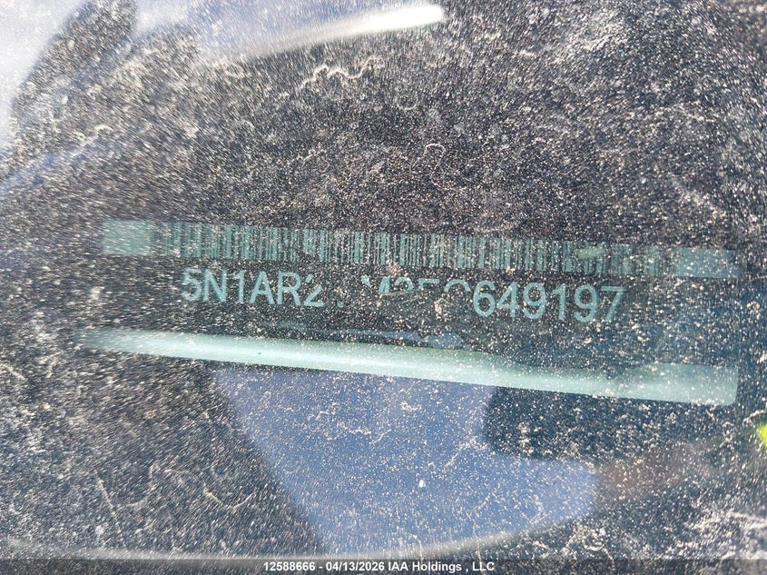 2015 Nissan Pathfinder S/Sv/Sl/Platinum VIN: 5N1AR2MM3FC649197 Lot: 12588666