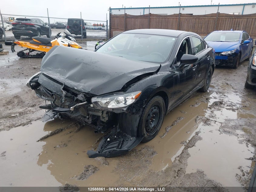 Vin: jm1gj1v52g1481010, lot: 2985118, mazda 6 touring 20162