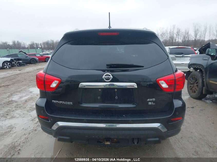 2018 Nissan Pathfinder S/Sv/Sl/Platinum VIN: 5N1DR2MM7JC675114 Lot: 12588935