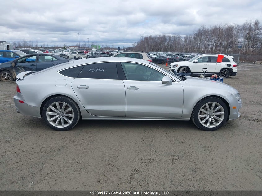 2012 Audi A7 Premium VIN: WAUWGCFC2CN091141 Lot: 12589117