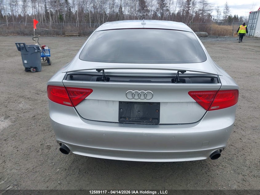 2012 Audi A7 Premium VIN: WAUWGCFC2CN091141 Lot: 12589117