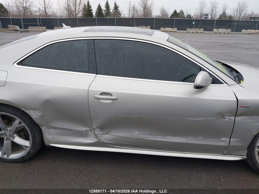 2013 Audi A5 Premium VIN: WAUMFBFRXDA021923 Lot: 12589171