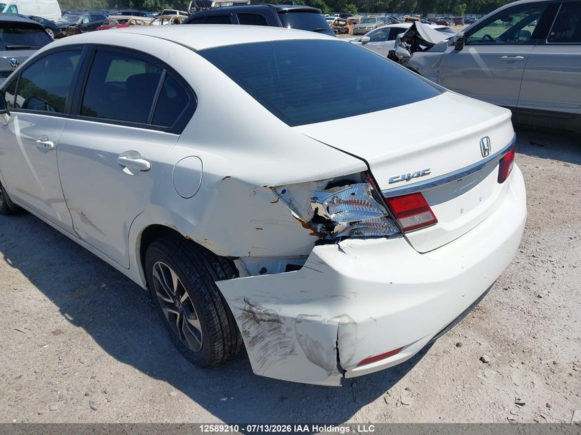 2015 HONDA CIVIC SEDAN 1.8L I-4 VVT, 143HP
