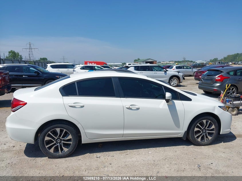 2015 HONDA CIVIC SEDAN 1.8L I-4 VVT, 143HP