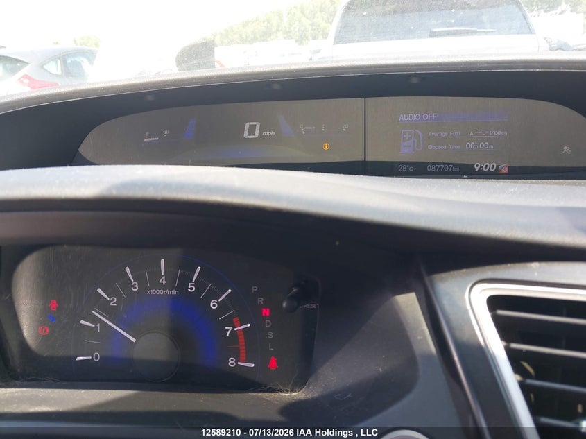 2015 HONDA CIVIC SEDAN 1.8L I-4 VVT, 143HP