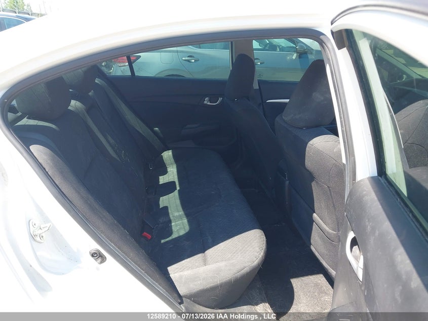 2015 HONDA CIVIC SEDAN 1.8L I-4 VVT, 143HP