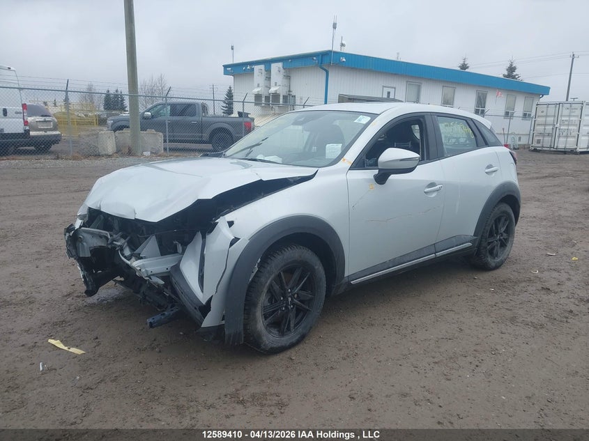 Vin: jm1dkfd76l1466794, lot: 2985702, mazda cx-3 grand touring 20202