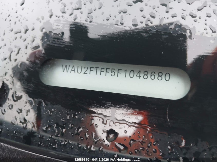 2015 Audi A3 2.0T Technik VIN: WAU2FTFF5F1048680 Lot: 12589610