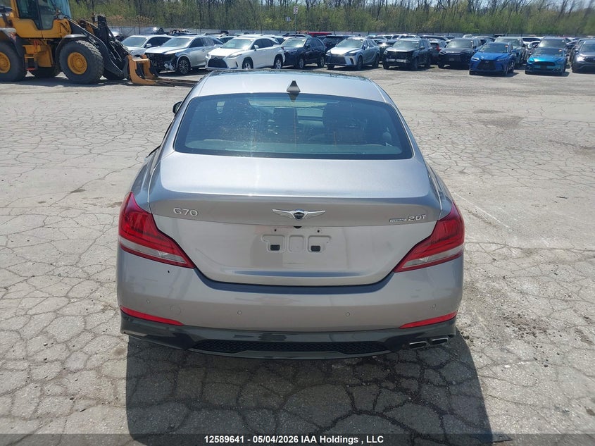 2021 Genesis G70 VIN: KMTG64LA8MU073433 Lot: 12589641