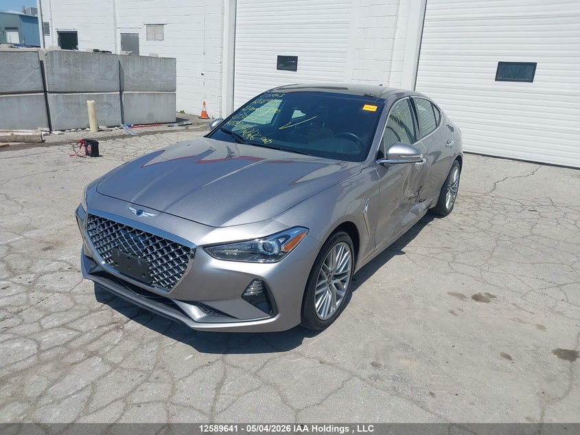 Vin: kmtg64la8mu073433, lot: 2985947, genesis g70 20212
