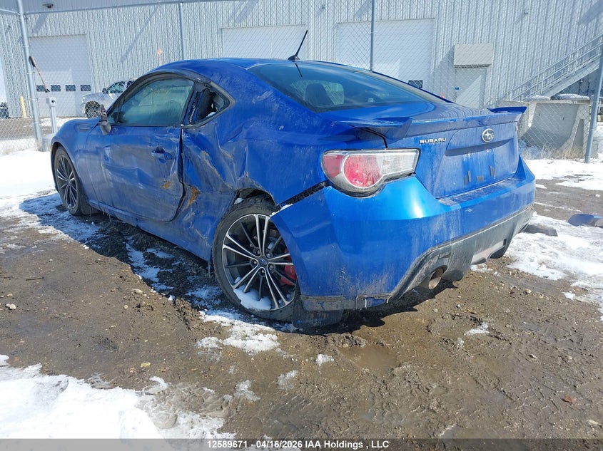 Vin: jf1zcac10d2611378, lot: 2985981, subaru brz 2.0 limited 20133