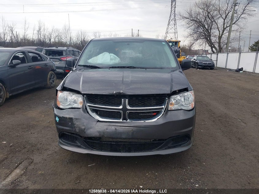 2016 Dodge Caravan 3.6 Se Grey Lot 111012589838 Vin 2C4RDGBG0GR387132