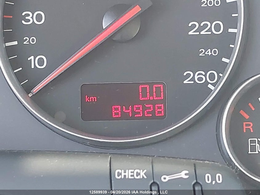 2003 Audi A4 1.8T VIN: WAUJC68E83A390341 Lot: 12589939