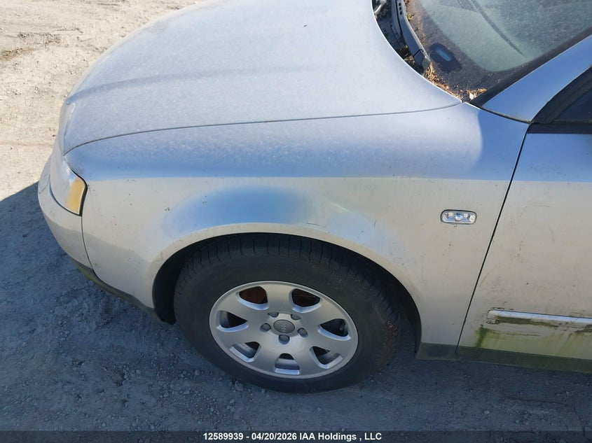 2003 Audi A4 1.8T VIN: WAUJC68E83A390341 Lot: 12589939