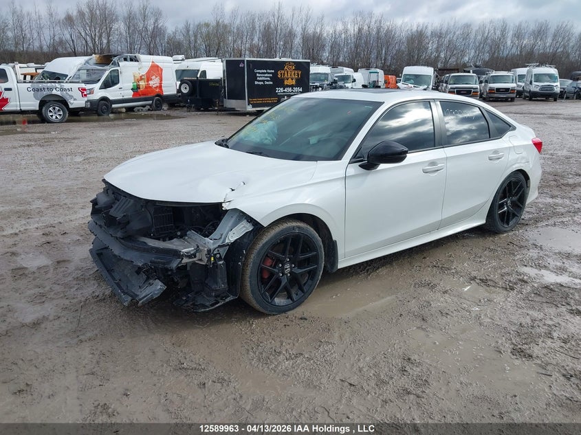 Vin: 2hgfe2f59ph104018, lot: 2986308, honda civic sport/sport-b 20232