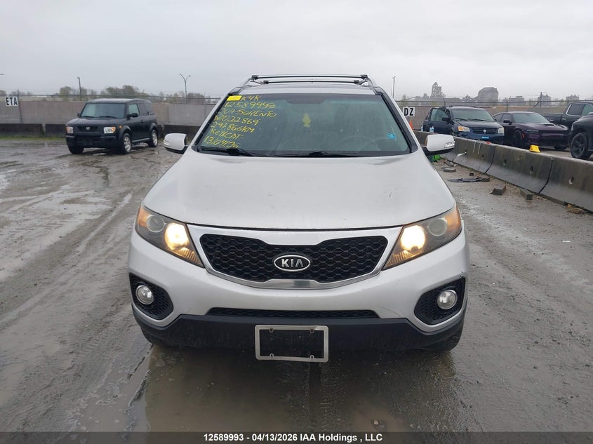2011 Kia Sorento Ex VIN: 5XYKUDA29BG022869 Lot: 12589993